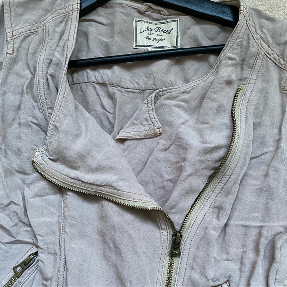 Lucky Brand Bomber Blazer Crossover - Picture 5 of 6